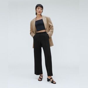 Everlane The Wide Leg Dream Pant, Black, XS, NWOT